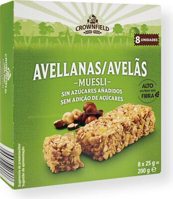 Barritas avellanas