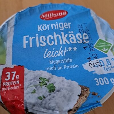 Körniger Frischkäse leicht