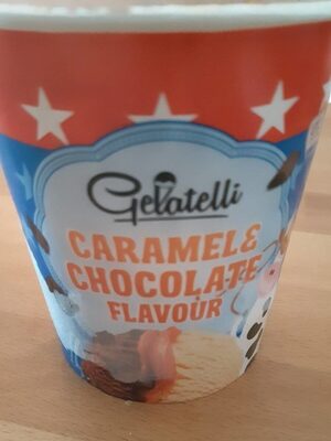 Gelatellu caramel & chocolate flavour