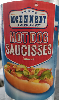 Hot Dog saucisses fumées