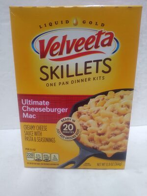 Ultimate Cheeseburger Mac Cheese Sauce with Pasta & Seasonings