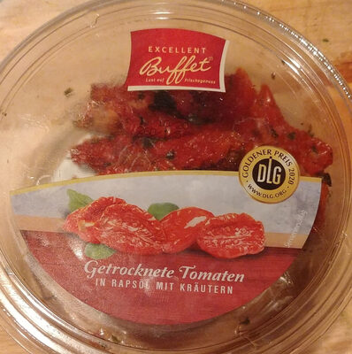 Getrocknete Tomaten in Rapsöl mit Kräutern