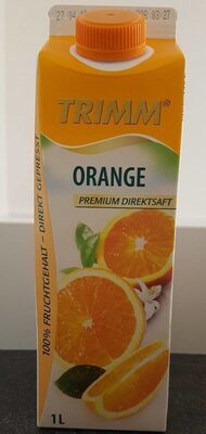 Jus d'orange  avec pulpe