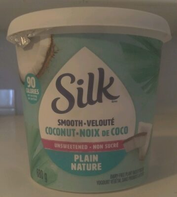 Cultured Coconut, Unsweet,  Plain. Made in 🇨🇦 for 🇺🇸