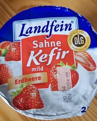 Sahne Kefir mild Erdbeere