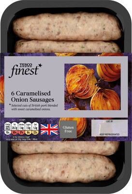 Caramilised Onion Sausages