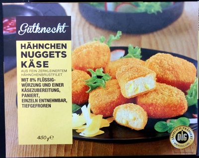 Hähnchen Nuggets Käse