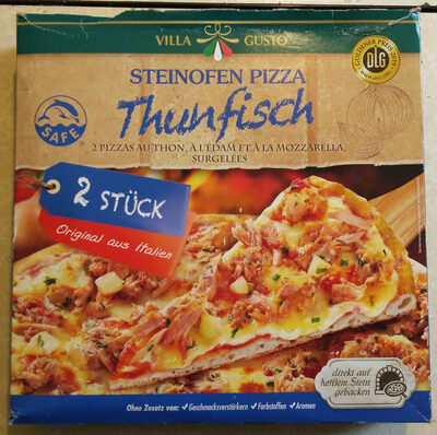STEINOFEN PIZZA Thunfisch