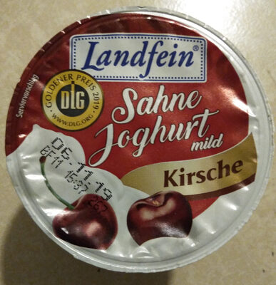 Sahnejoghurt, mild, Kirsche