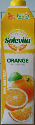 Orange, direkt gepresst