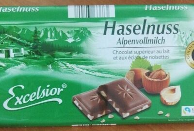 Schokolade Alpenvollmilch Haselnuss