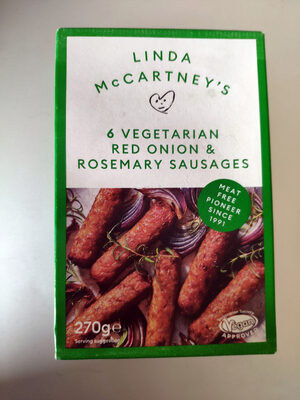 Red Onion & Rosemary Sausages