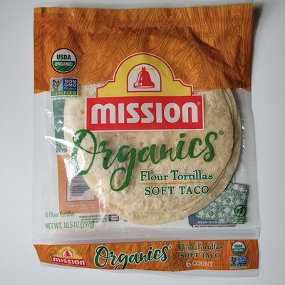 Organic Flour Tortillas Soft Taco
