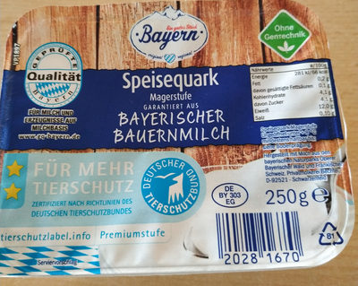 Speisequark aus Bayrischer Bauernmilch