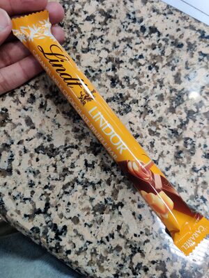 LINDOR Caramel Milk Chocolate Truffle Bar