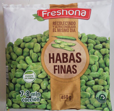 Habas congeladas