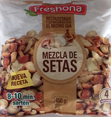Mezcla de setas