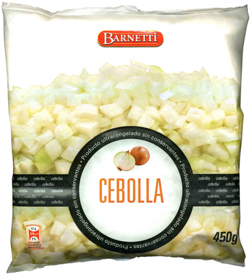 Cebolla troceada