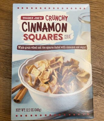 Crunchy Cinnamon Squares Cereal