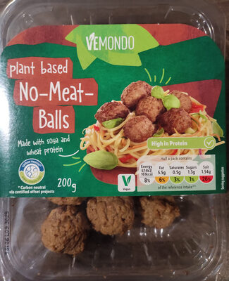 Plant based no meat balls