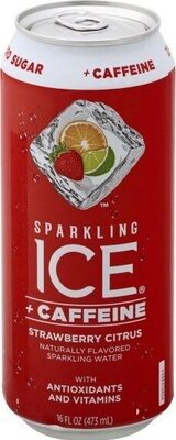 SPARKLING ICE CAFFEINE Strawberry Citrus