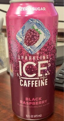 BLACK RASPBERRY SPARKLING ICE CAFFEINE