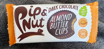 Dark Chocolate Almond Butter Cups