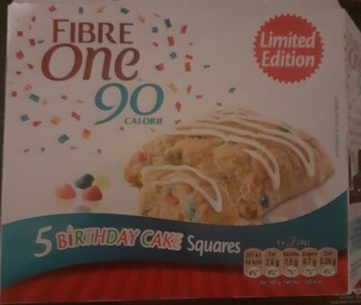 Birthday Cake Squares
