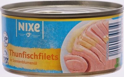 Thunfischfilets in Sonnenblumenöl