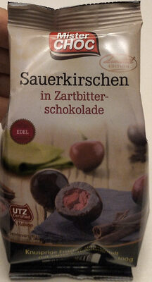 Sauerkirschen in Zartbitterschokolade