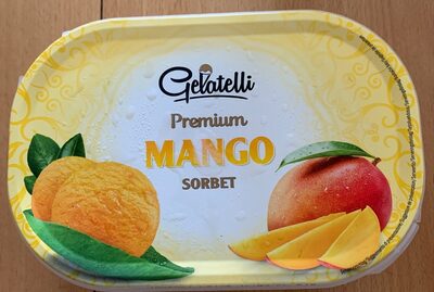 Mango sorbet