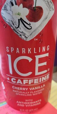 SPARKLING ICE CAFFEINE Cherry Vanilla