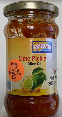 Lime Pickle in olive oil
