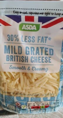 BRITISH LIGHT MILD GRATED CHEESE