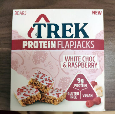 Protein Flapjacks: White Choc & Raspberry