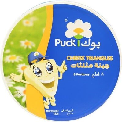 Puck Cheese Spread Triangles