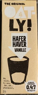 Oatly haver vanille