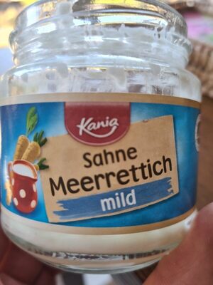Sahne Meerrettich im Glas