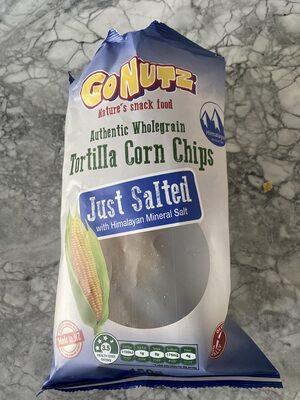 Authentic Wholegrain Tortilla Corn Chips Just Salted with Himalayan Mineral Salt