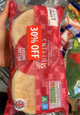Soft White Toasting Muffins