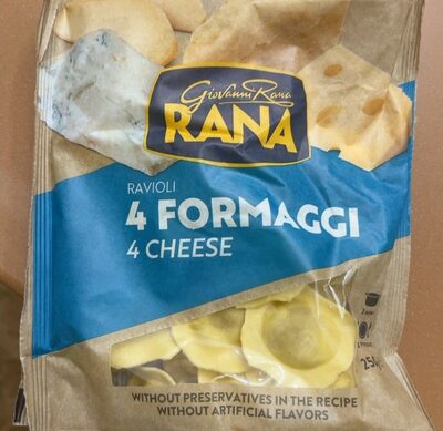 Ravioli 4 Formaggi 4 Cheese