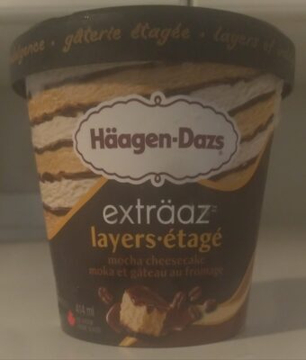 Mocha Cheesecake exträaz Layers Ice Cream