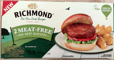 Meat-free no beef burgers
