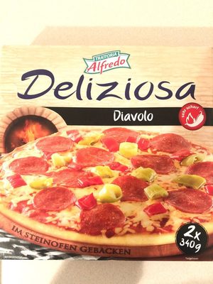 Pizza Alfredo 2x340g Diavolo