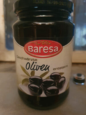 Pitted Black Olives in Brine