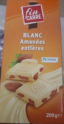Fin carré Blanc Amandes entières