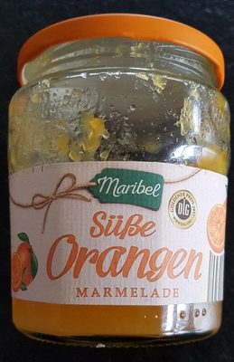 Marmelade Süße Orange asi otevřená