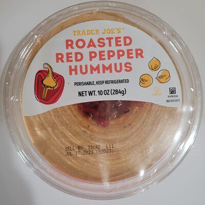 Roasted Red Pepper Hummus