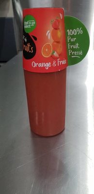 Jus de fruits Orange & Fraise
