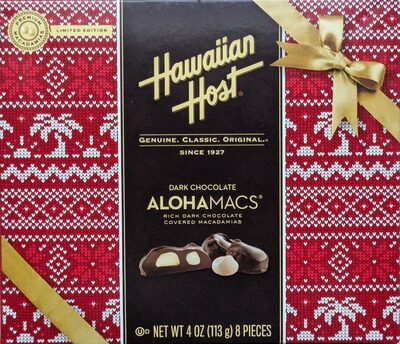 Dark Chocolate AlohaMacs